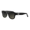 Dior Side Engraved Logo Irregular Shape Sunglasses Unisex Sunglasses Black DIOR-OBLIQUE-S4F-10A0