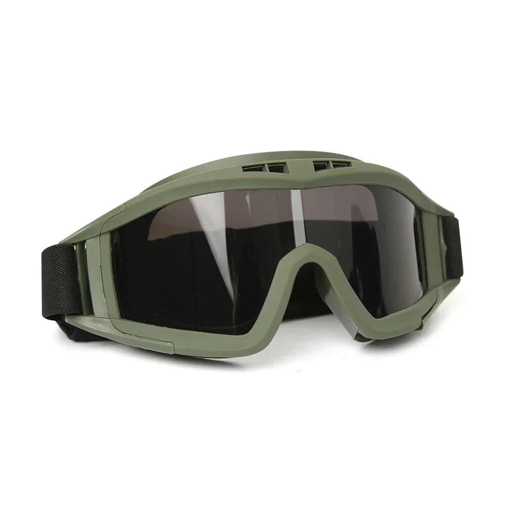New  Tactical Goggles, Fully Sealed Anti Fog And Wear-Resistant, Shooting, Mountaineering, Cycling Cs Protective Artifact