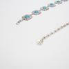 Turquoise Retro Waist Chain Women's Metal Chain Fashionable Personalized Waist Decoration Versatile Dress Belt Women
