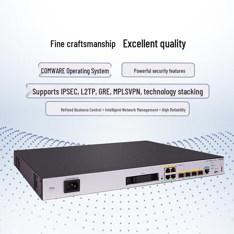 H3C MSR3610-XS Enterprise Gigabit Multi-WAN VPN Router (CN Version)