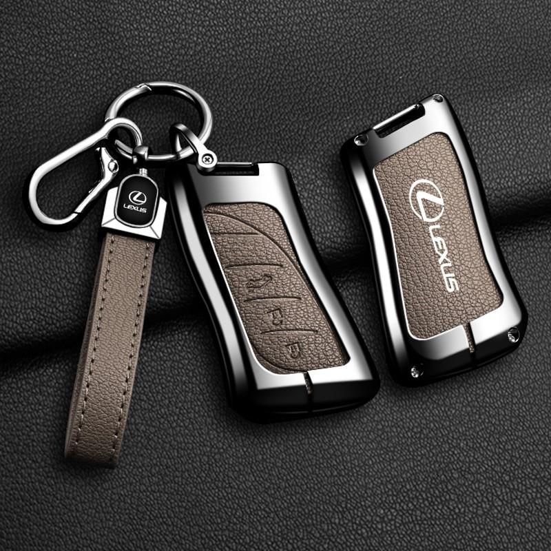 Vintage Leather Car Key Case Fob Cover For Lexus RX 300 330 350 400h ES GS RX LX GS GX NX Is 250 200 LX470 570 GX460 470 CT200h ZO1