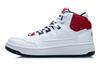 Li Ning YOUNG Hohe Sports Freizeitschuhe Weiß Rot Unisex YKCR228-3