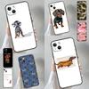 Dachshund Teckel Dackel Dog Phone Case For iPhone 16 15 14 13 12 11 Pro XS Max Mini XR X 7 8 Plus Back Cover