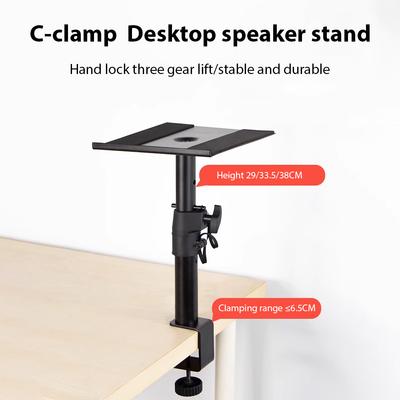 Suporturi pentru difuzoare Monitorizare desktop Difuzor Suport cu clemă în formă de C Suport profesional de ridicare Acasă