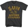 T-shirt Musica con Gallo e Logo Sun Records Top Magliette Uomo Donna Unisex