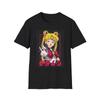 Sailor Moon Portré Uniszex Póló| Anime Retro Japán Szöveg