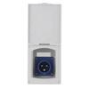 16A 220V‑240V Waterproof Power Outlet External 3Pin Flush Female Socket Plug for RV Motorhome Trailer