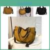 Retro Multifunctional Canvas Crossbody Tote Bag Perfect For Everyday Use And School