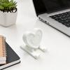 Heart Shaped Phone Holder 3D Printed Holder, Love Shape Mobile PLA Desk Organizer Stand, Cell Tablet Mount, Valentine's Day Gift Wear Resistant