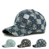 Dame Sequin Baseballcaps Menn Denim Caps Utendørs Solbeskyttelse Solhatt