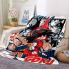 1pc Vegeta, Goku Blanket Lightweight Flannel Blanket Throw Blanket For Sofa, Bed, Travel, Camping, Livingroom, Office, Couch
