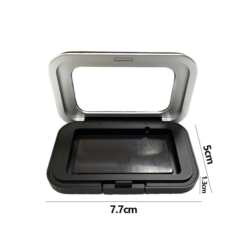 Black Rectangle Sewing Needle Magnetic Storage Case Portable Black Needle Storage Case Box Sewing Tool Accessories KTY