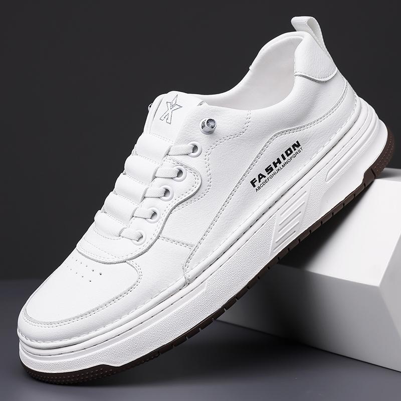 Men's Shoes Versatile Leather Outdoor Daily Oxford Shoes Fashion Luxury Casual Sneakers New Comfort Sports Flats Male Footwear