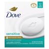 Dove Sensitive Moisturizing Cream Beauty Bar, 106g, 12 Pieces