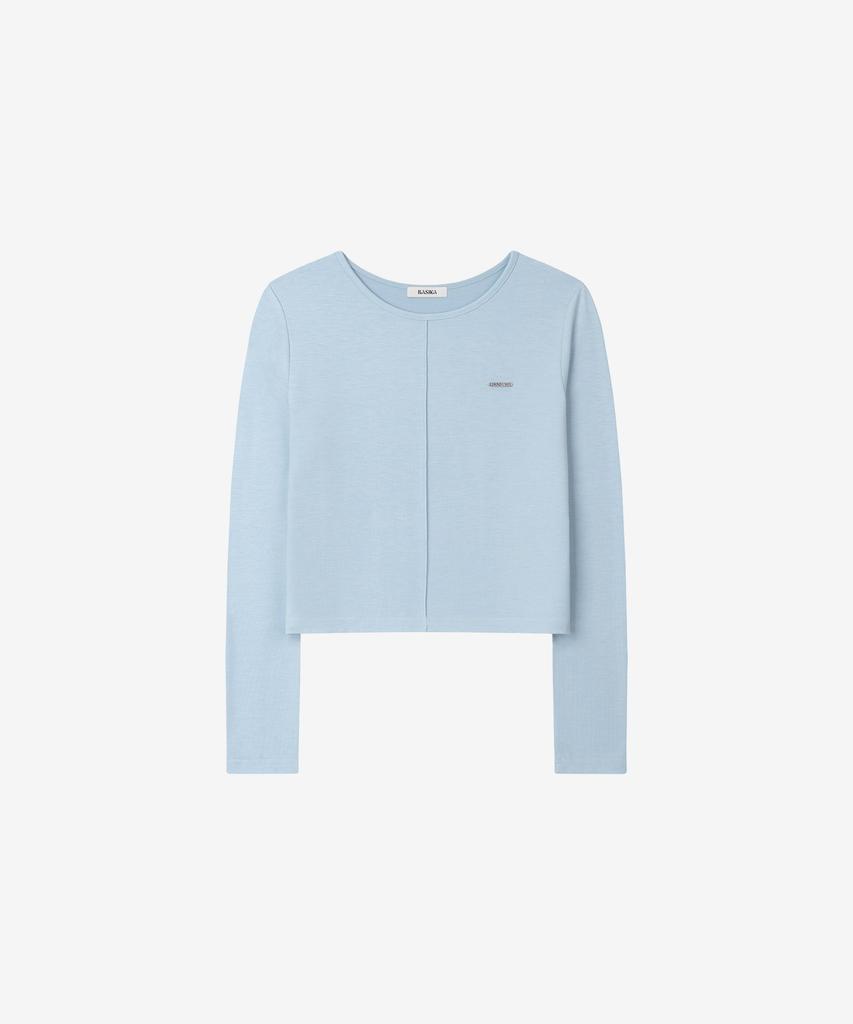 BASIKA Pintuck Long Sleeve T-Shirt_5 Colors