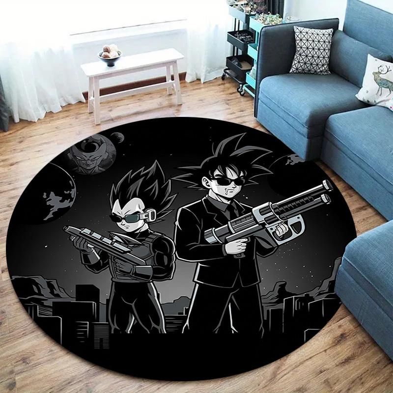 Naruto Runder Teppich Teppich Für Wohnzimmer Schlafzimmer Sofa Spielzimmer Dekor Rutschfeste Fußmatte