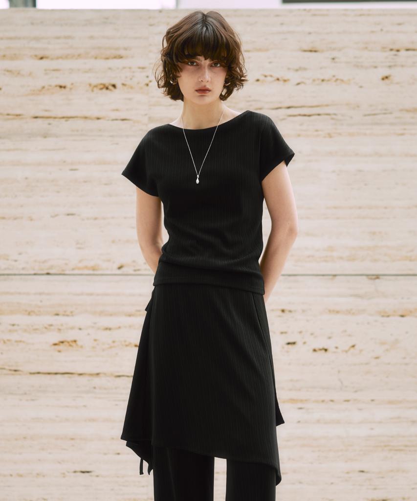 ZEROSTREET [2 Colors] Le Zero Pleated Layered Pants