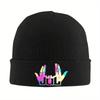 Logo JUL Knitted Hat Beanie Autumn Winter Hats Warm Casual Rapper Caps for Men Women