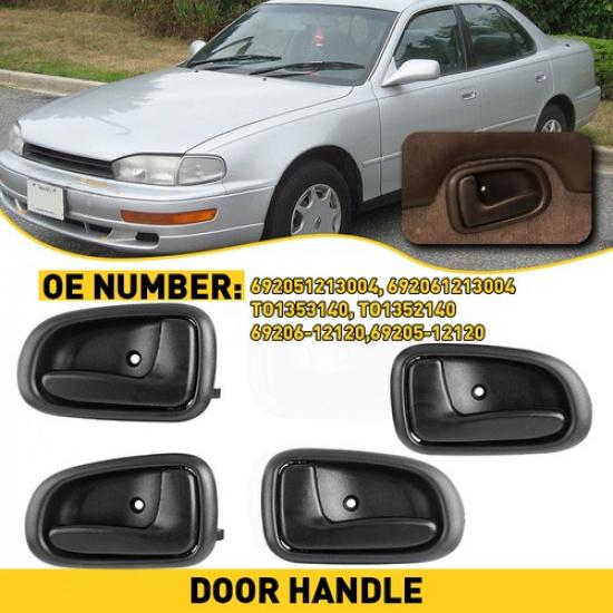 4 Stuks Binnenportier Handvat Bestuurderskant Passagierskant Voor 1993-1997 Corolla Toyota