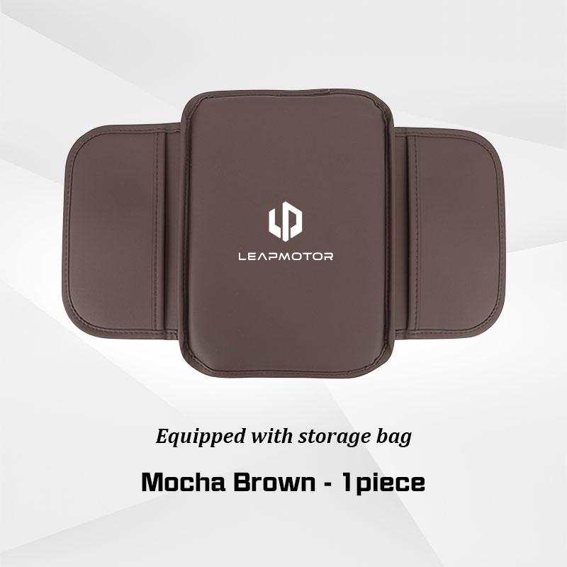 Car Armrest Mat Storage Bag Leather Cover For Leapmotor T03 C10 S01 C11 C01 2026 2026 2026 Auto Center Console Box Pad Accessory