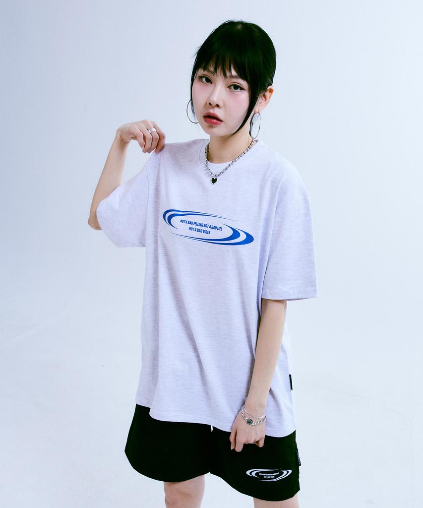 ELIMENO [2Set] El Minimal Shave Short Sleeve T-Shirt 2-Piece Set (Type A)