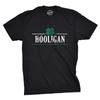 Mens Irish Clover Hooligan T-Shirt Funny Saint Patricks Day Lucky Irish Tee