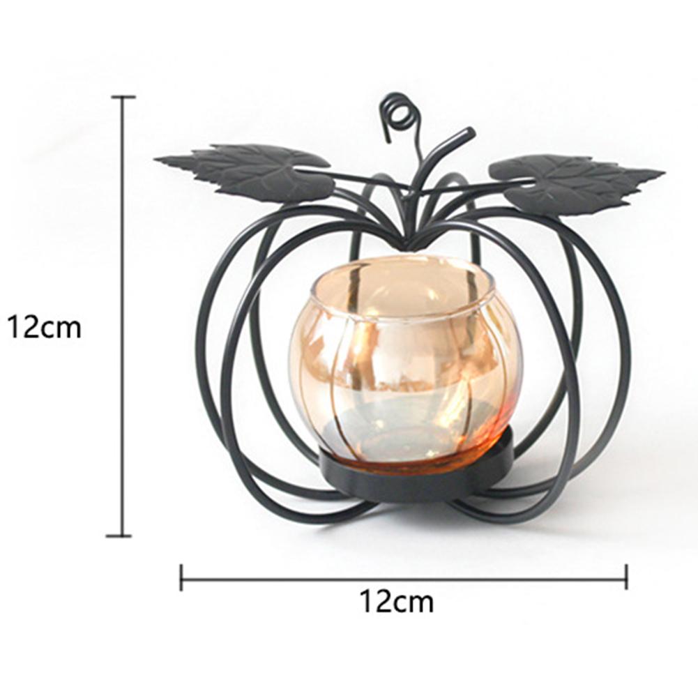 Home Decor Christmas Candle Holder Gold Black Candle Holder Lightweight Iron Stylish Statement Decoration Supplies