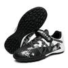 Boys/Kids Rubber Non-slip Short Spike  Lace-up Artificial Turf Football Boots