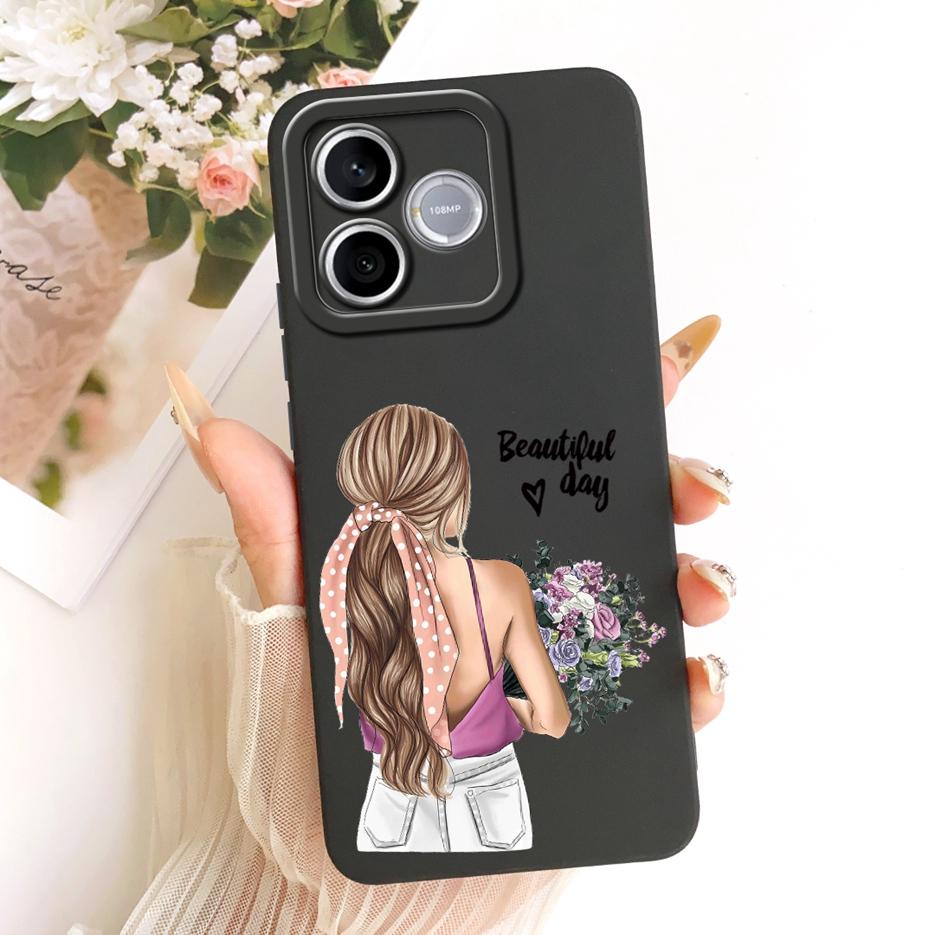 For Honor 500 Smart Case Honor600 Lite LNA-NX1 Pretty Girls Butterfly Painted Cover Soft Silicone Case For Honor 600 Lite Fundas