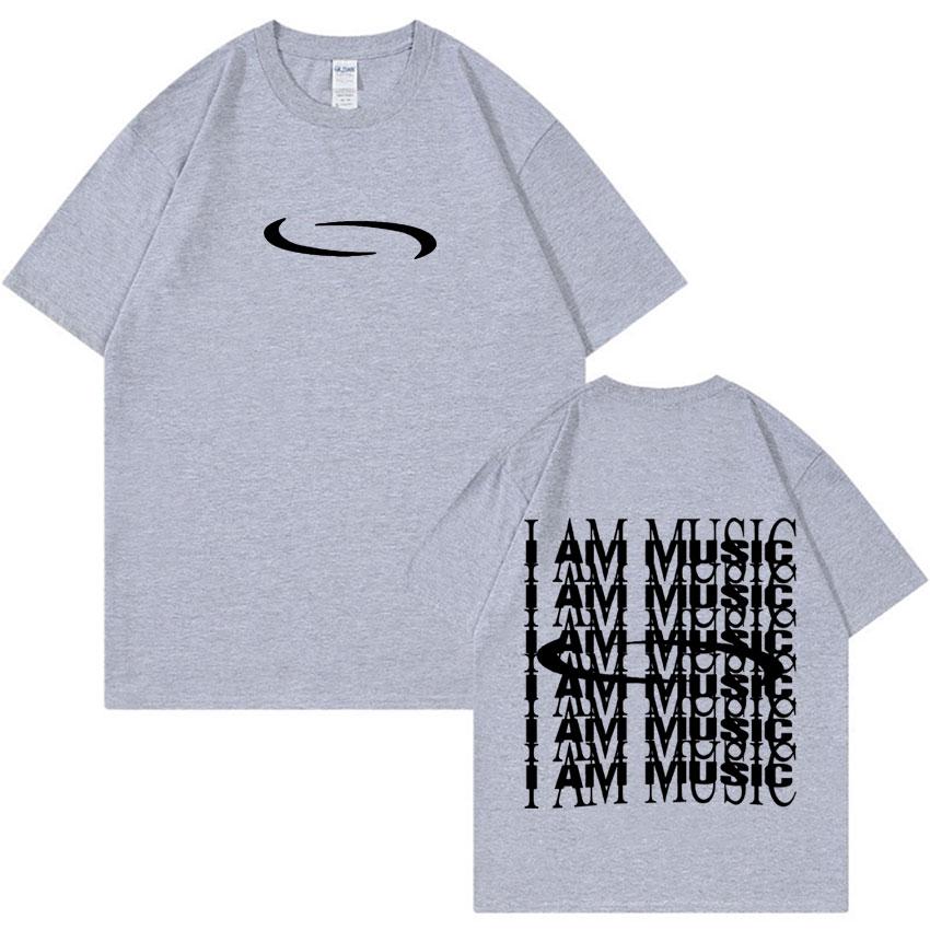 Playboi Carti I AM MUSIC Logo T-shirt Opium Ken Carson Narcissist Tour Magliette Rap Uomo Donna Moda Classiche Oversize Y2k