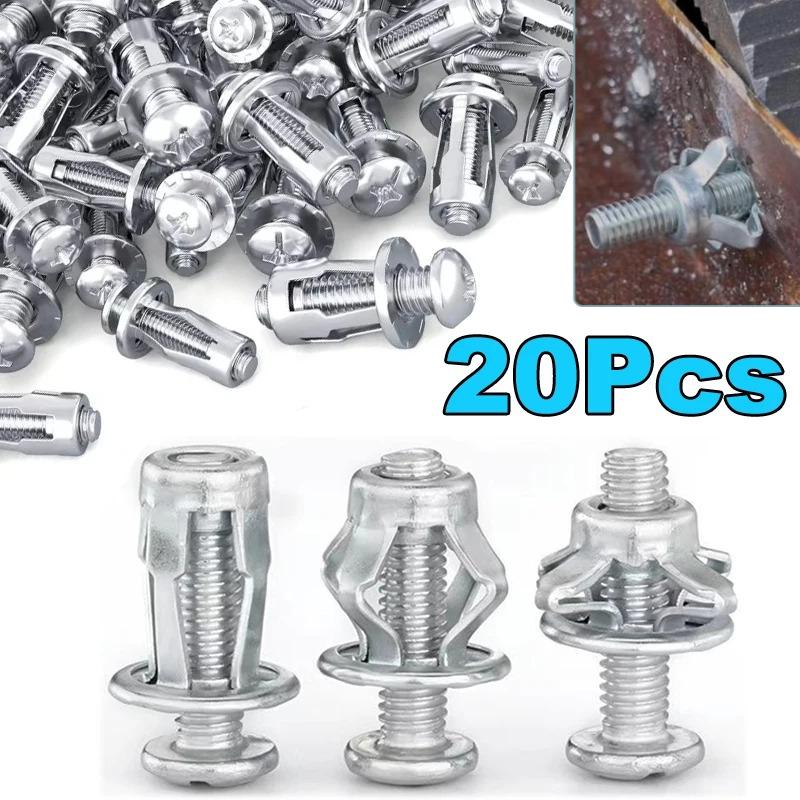 M4 M6 Jack Nuts Screw Petal Screws Anchors Metal Rivet Petal Expansion Plugs Lock Bolt Board Wall Fastener Expansion Clamp