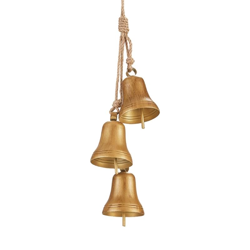 Rustproof Christmas Bell For Home And Garden Festival Decoration Elegant Holiday Ornament for Indoor Outdoor