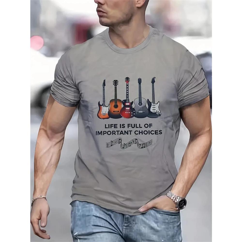 Classic Car Graphic Printed Tee for Men Comfortable Fit Soft Fabric Perfect for Summer Outdoor Daily Casual T-Shirt Fashion Gift