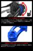 ZETA RACING Rotating Bar Titanium Reduces Lever Breakage CNC Mounting Pitch F4876 Part Clamp, Color, Brake/Clutch Set, Universal, Risk, Aluminum,