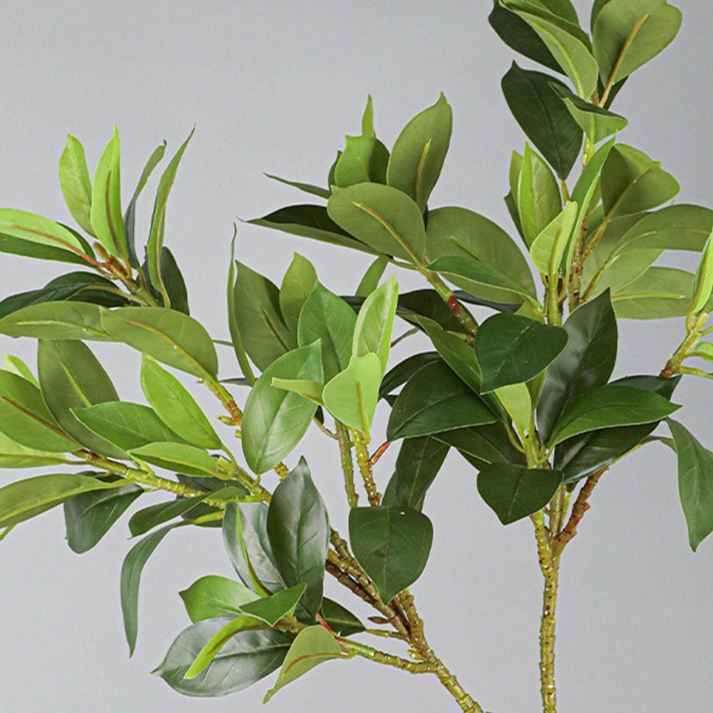 Real Touch Artificial Ilex Chinensis Large Pachira Branches Floral Arrangements Materials