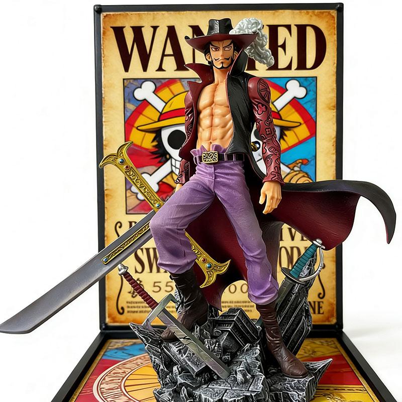 2026 ONE PIECE Figures Eagle eye Dracule Mihawk Anime Figure Top War Pvc Model Statue Doll Collection Ornaments Toys Gift