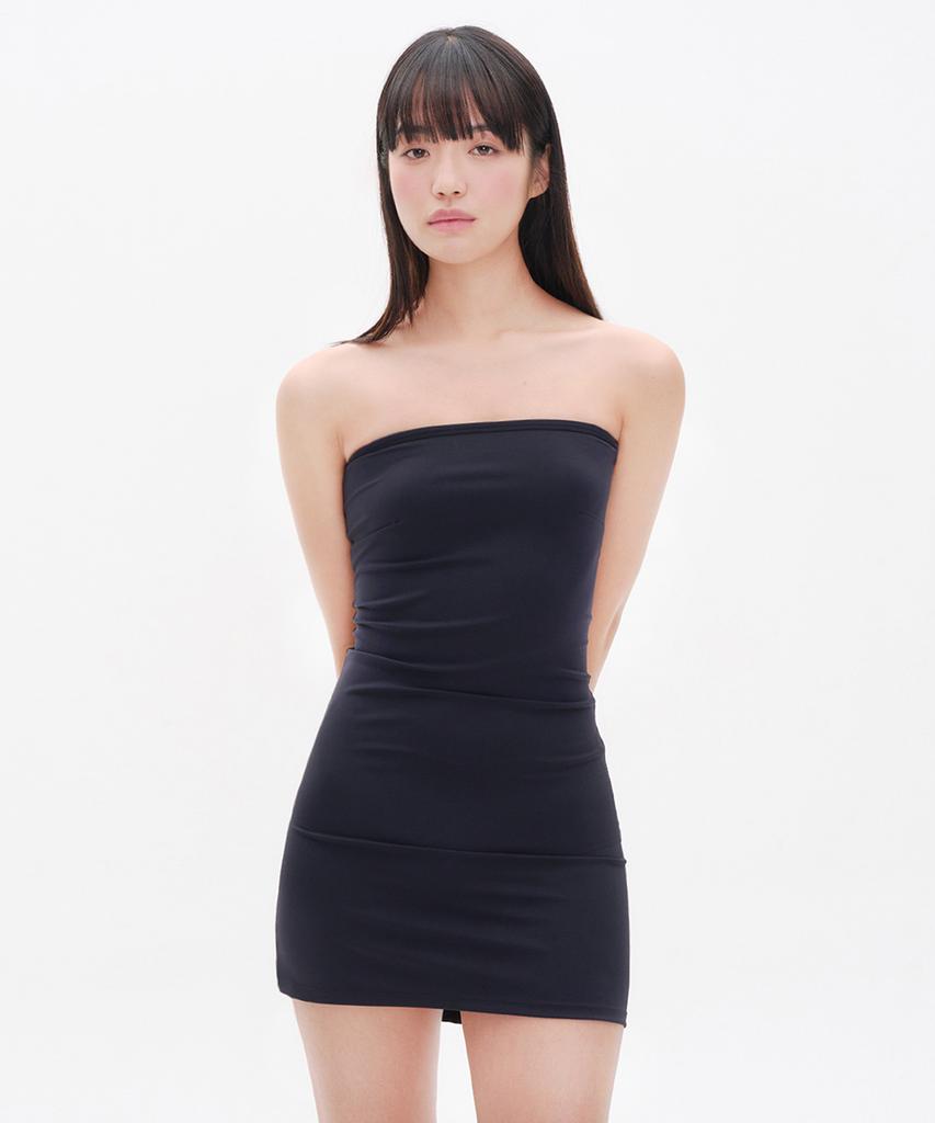 Yuhee Basic Tank Top Dress Black