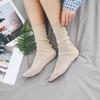 Gaze Mode Elastisch Transparent Glitzer Seide Strumpfwaren Koreanischer Stil Socken Glänzend Damen Dünne Socken