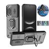 Magnetic Ring Holder Shockproof Armor Phone Case For Huawei Nova 14 Pro Nova14 Ultra 5G Slide Camera Protect Cover