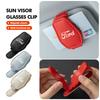 Car Sun Visor Glasses Holder Sunglasses Card Eyeglass Clip For Focus Mk2 Mk3 Mk4 Fiesta Ranger Mondeo S-MAX Kuga