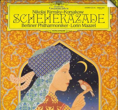 LP Record BERLINER PHILHARMONIKER, LORIN MAAZ - Nikolai Rimsky Korsakow Scheherazad 28MG0931 DEUTSCHE GRAMMO Japan Classical Used