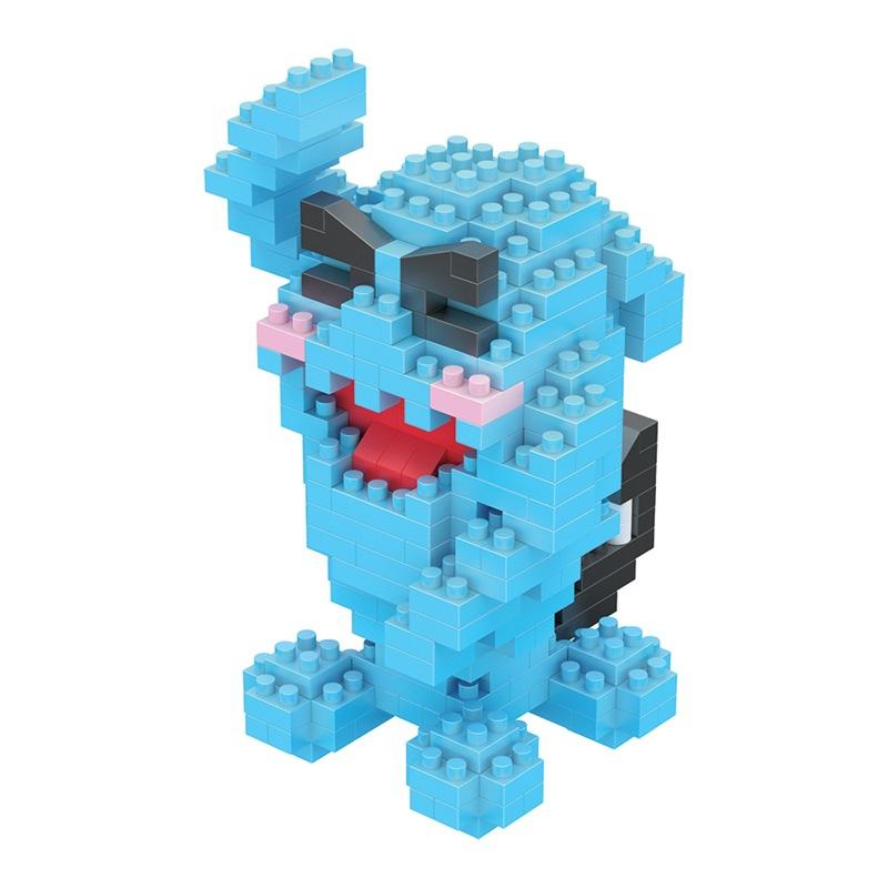 Pokemon Micro Building Blocks LBOYU Jigglypuff Gengar Mudkip Piplup Raichu Bulbasaur Pikachu Mini Brick Figures Toy For Kids