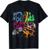 2026 New Summer Cotton Tshirt Video Game Console Controller Retro 80_s 90_s Gamers Gift Men T-shirts - Stylish Casual Fun Shi...
