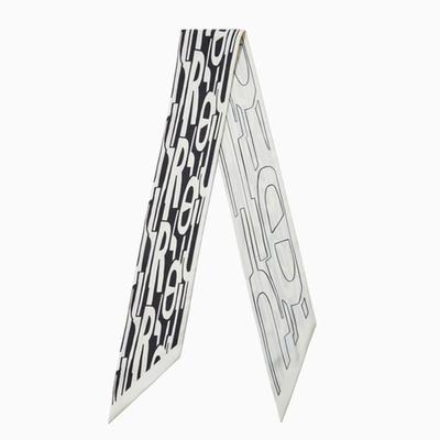 ROUGE & LOUNGE Bolo Silk Twilly Scarf (ivory)_RA2F3AMF002WIV