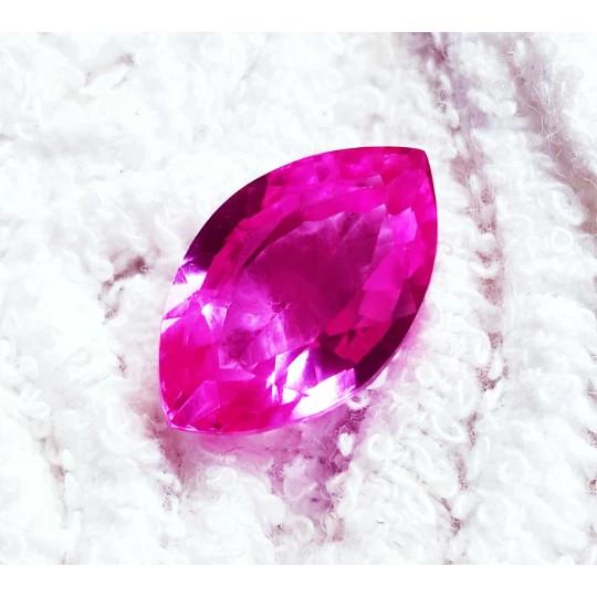 Amazing Pink Sapphire Natural 11-13 Ct Marquise Cut Stunning Certified Gemstone