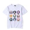 New Anime Cartoon Print T-Shirt Women Loose Short Sleeve Summer Casual Breathable Sofe Breathable T-Shirts