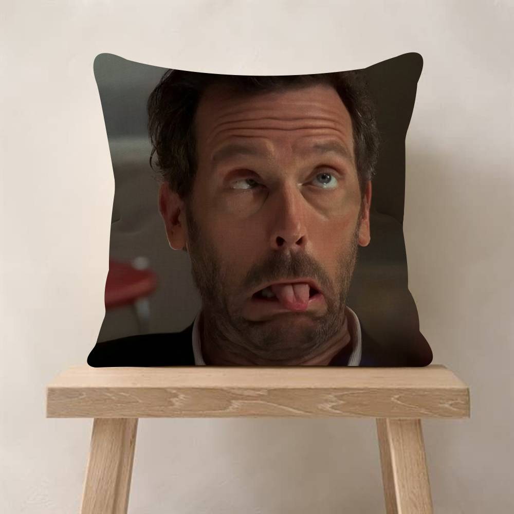 Medical Drama House MD TV Show Pillow Gift Home Office Decoration Bedroom Sofa Car Cushion Cover Case X
