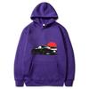 Sports Cars, Luxury Cars, Printed Autumn and Winter Hoodies, Men's and Women's Long Sleeved Streetwear, Hip-hop Warm Hoodies