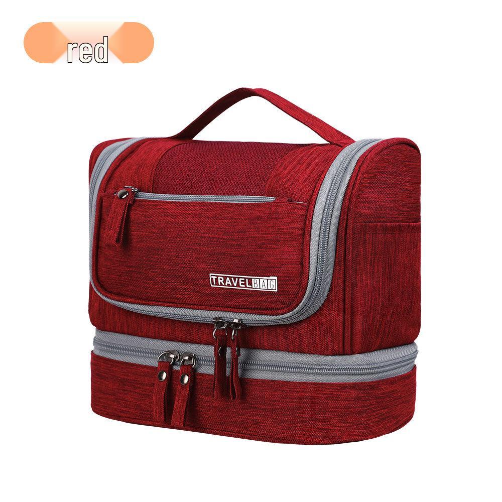 Multifunktionale Reise-Make-up- & Toilettenartikel-Tasche, Nass-/Trocken-Trennung, Großes Fassungsvermögen, Tragbar, Aufhängbar, Mehrfarbige Optionen