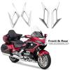 Garnitures décoratives chromées pour garde-boue avant et arrière GL1800, pour Honda Goldwing GL1800 Goldwing 1800 GL 1800 2018-